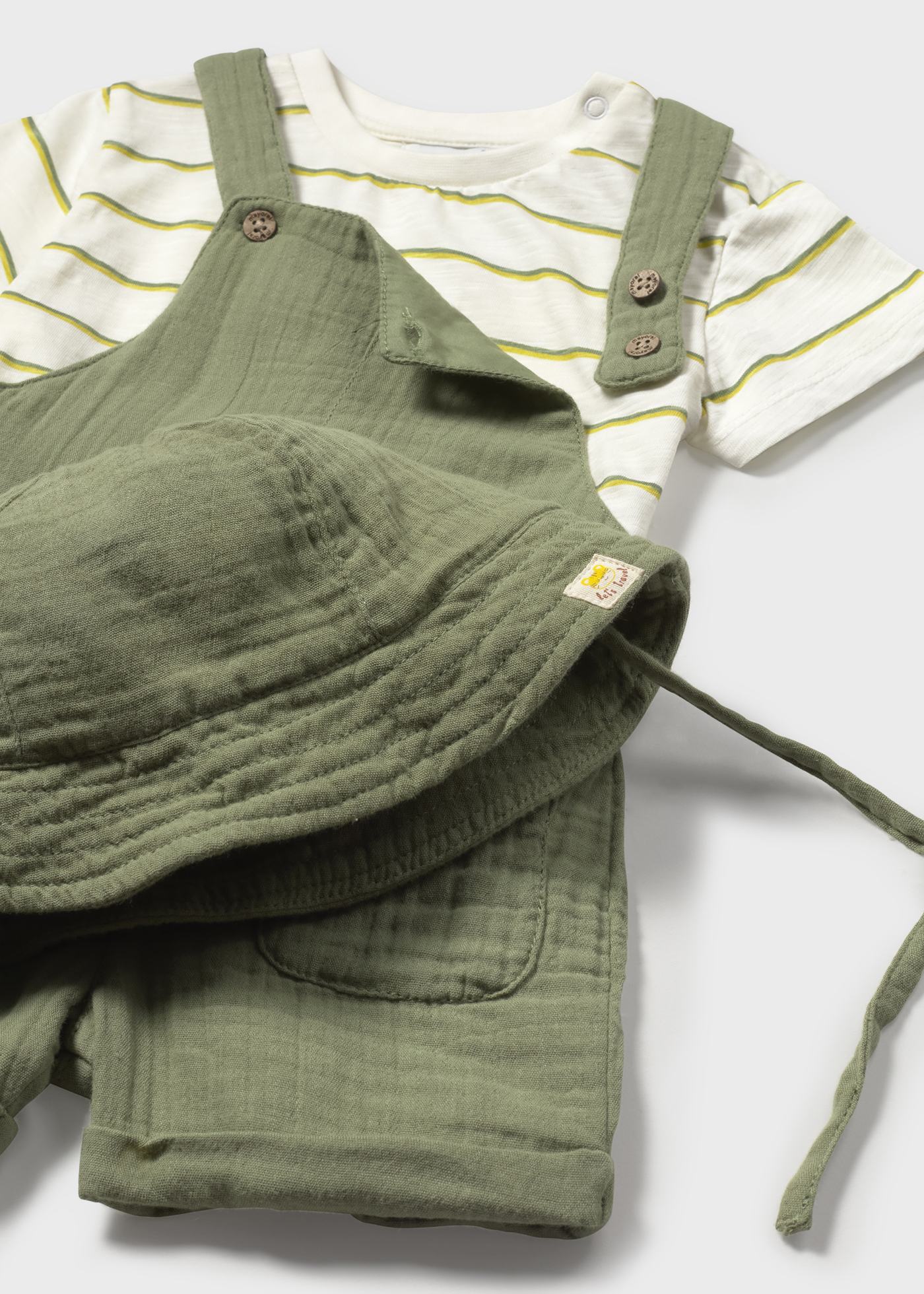 Conj. peto bambula 3 piezas