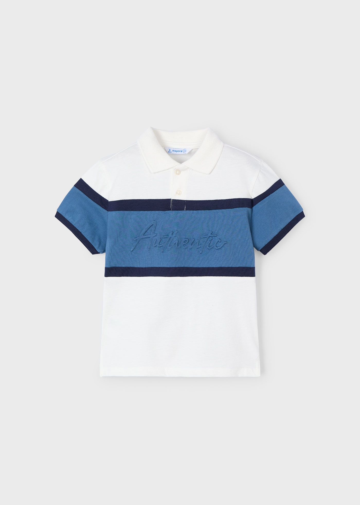 Polo m/c color block