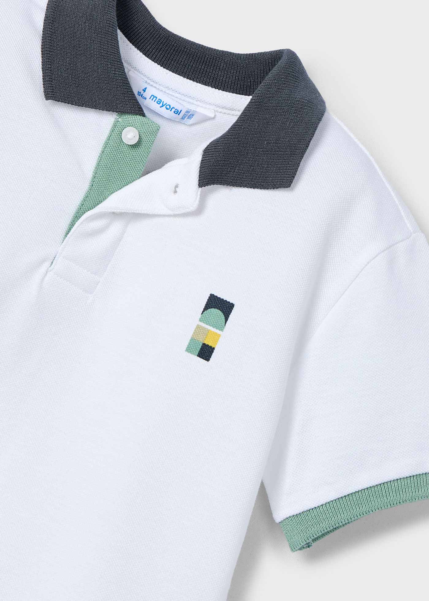 Polo m/c print