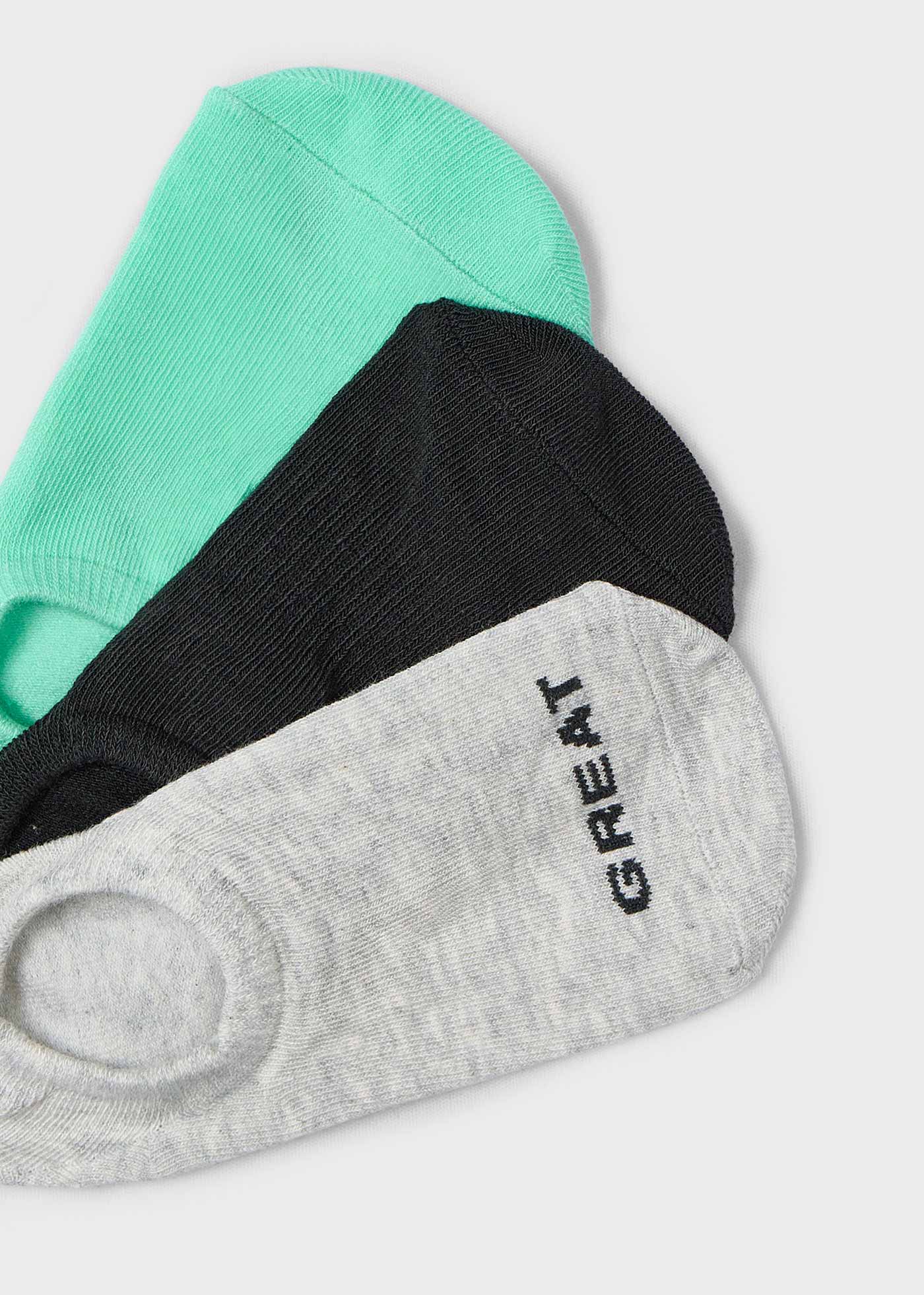 Set 3 calcetines invisibles