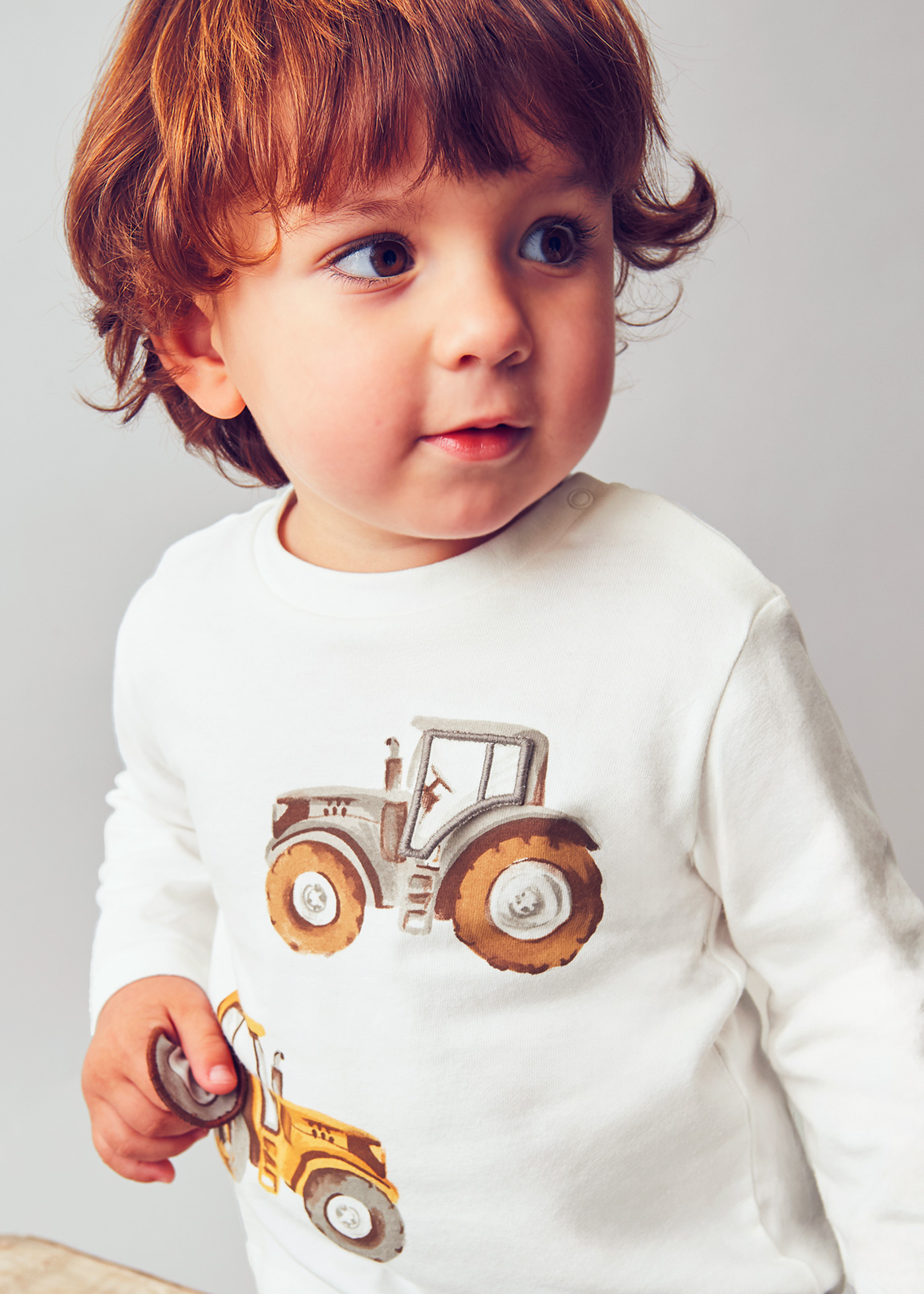 Camiseta m/l "play" tractor