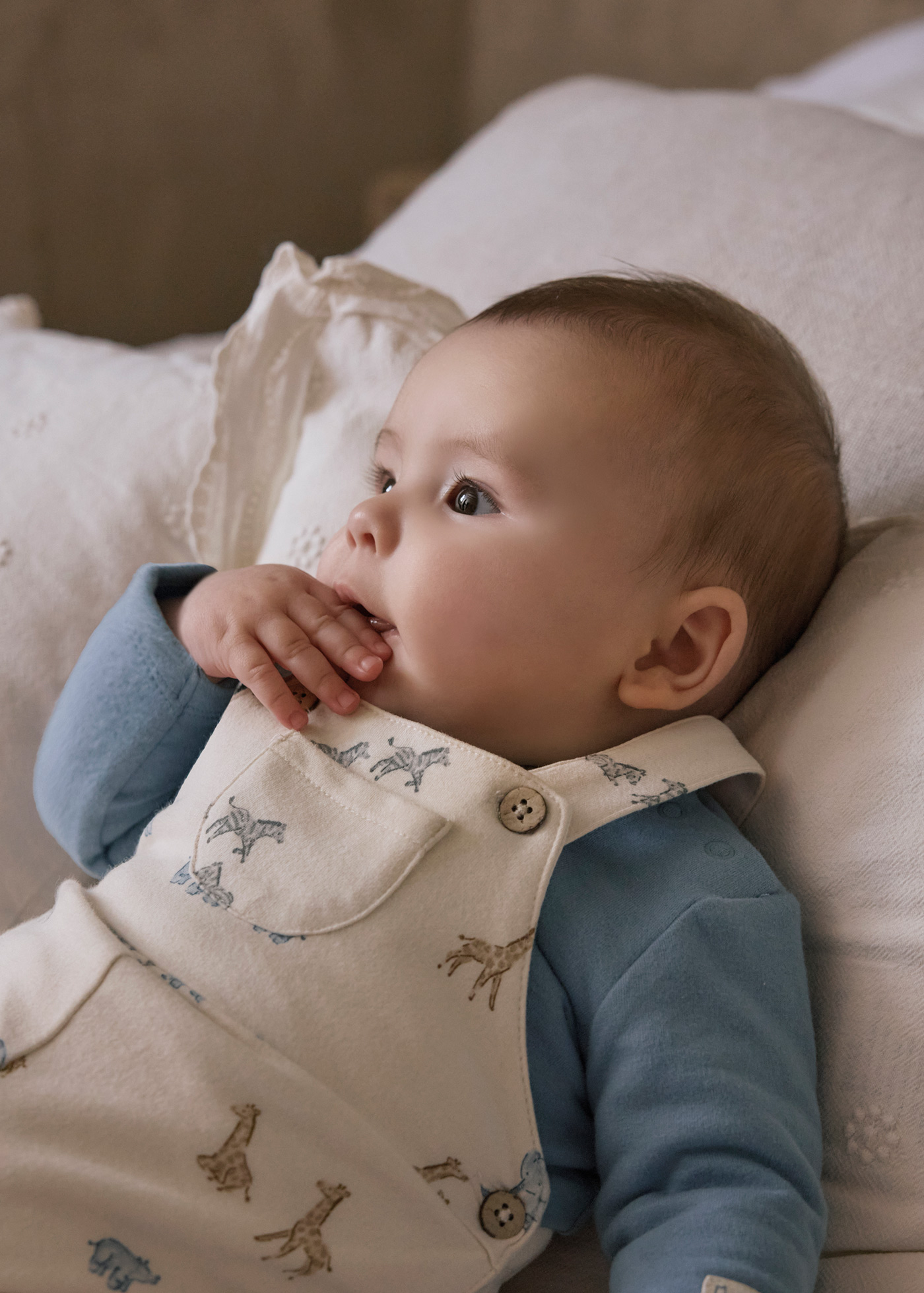 Conj. peto estampado