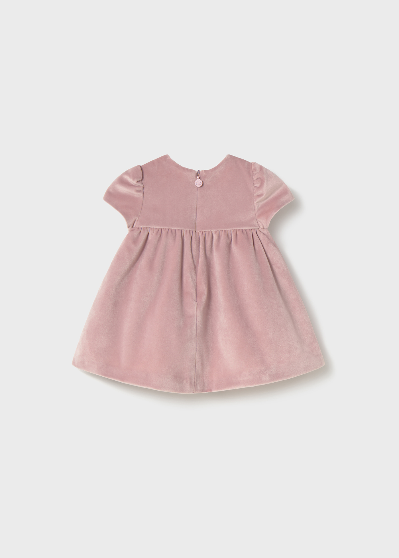 Vestido terciopelo m/c