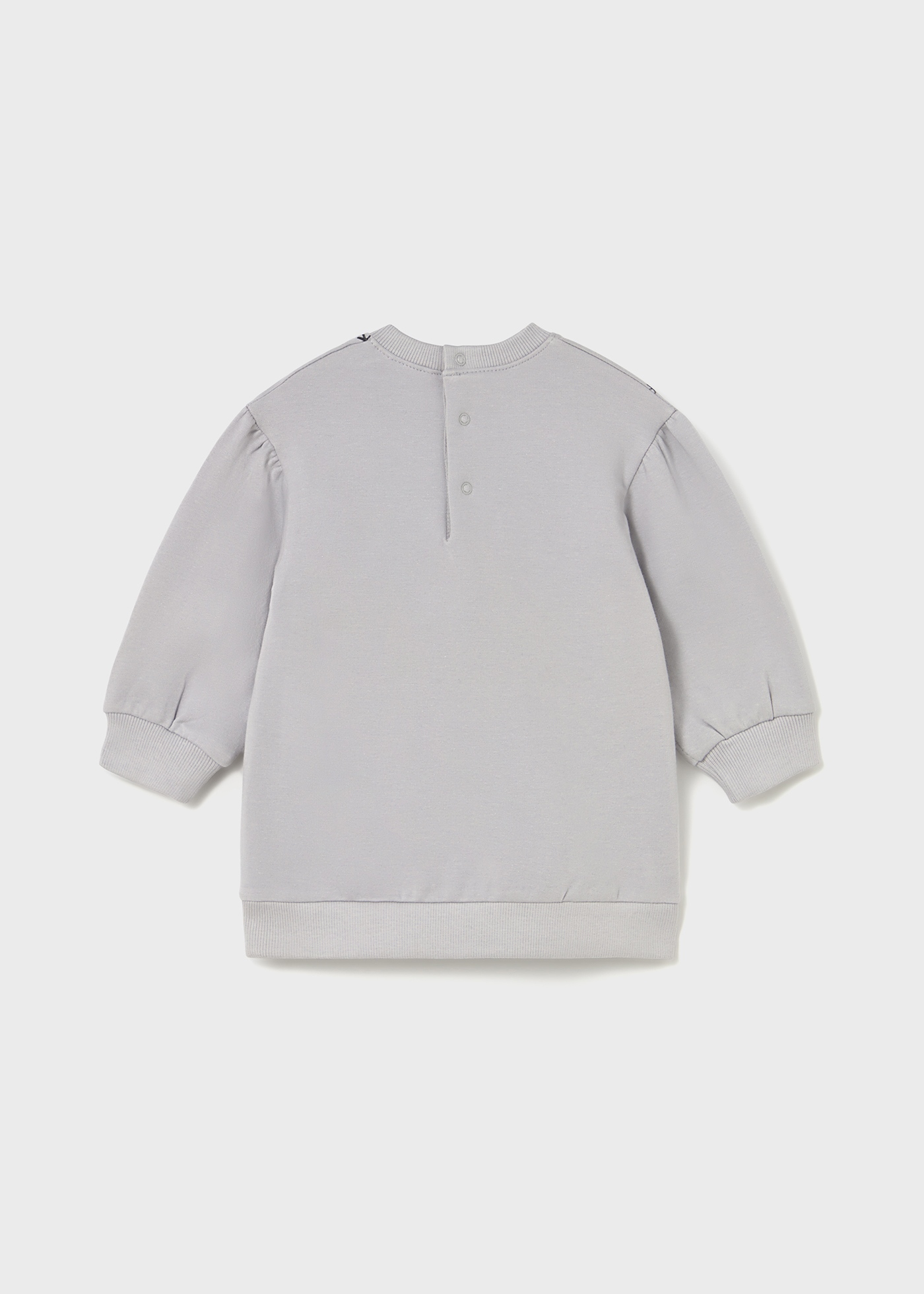 Vestido felpa grafica