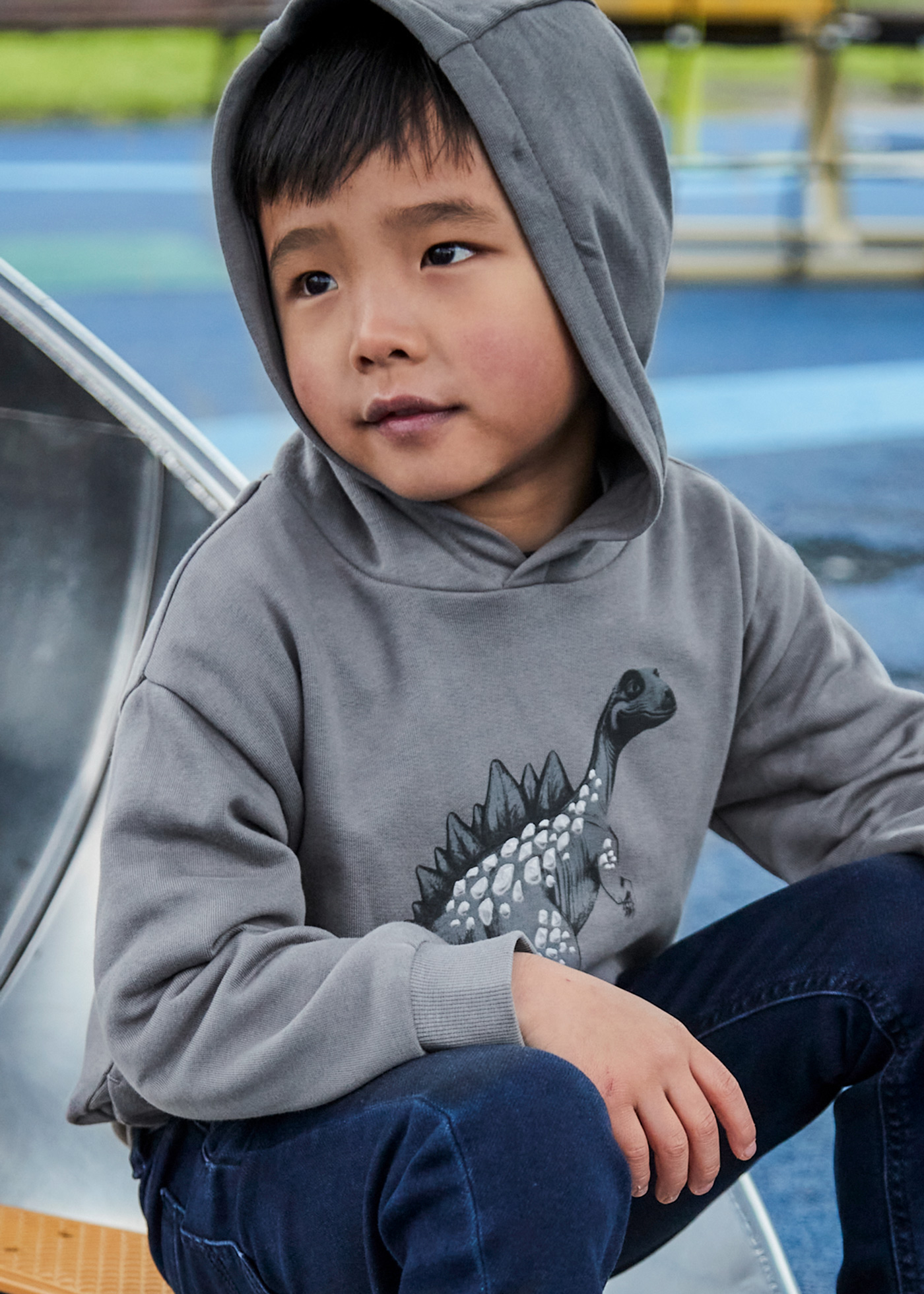 Pullover print relieve
