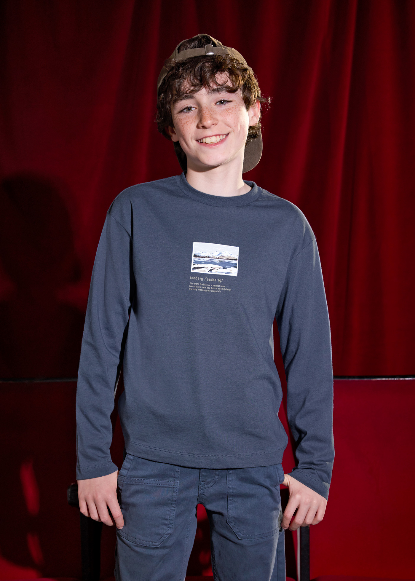 Camiseta m/l "iceberg"