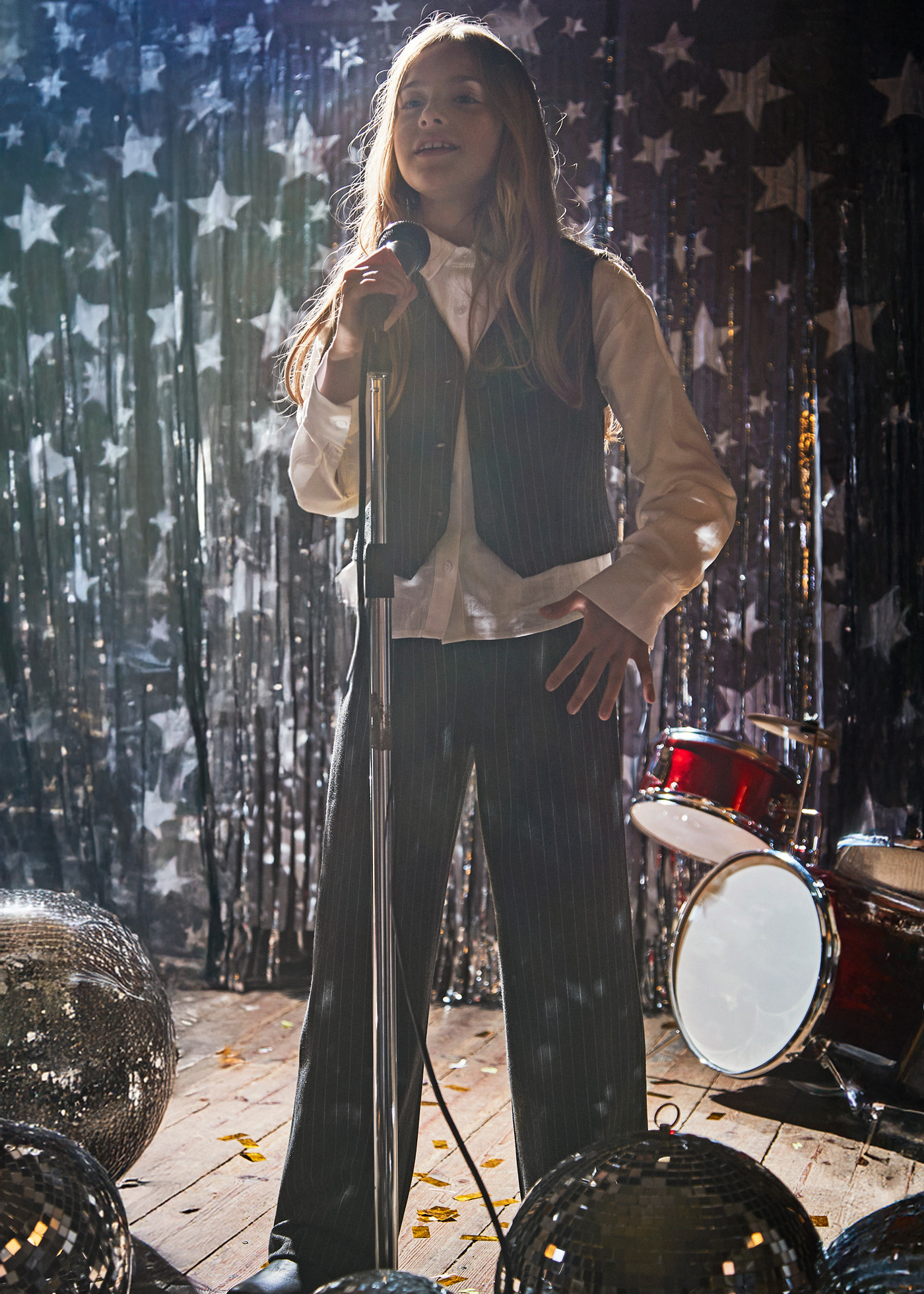 Pantalon largo punto