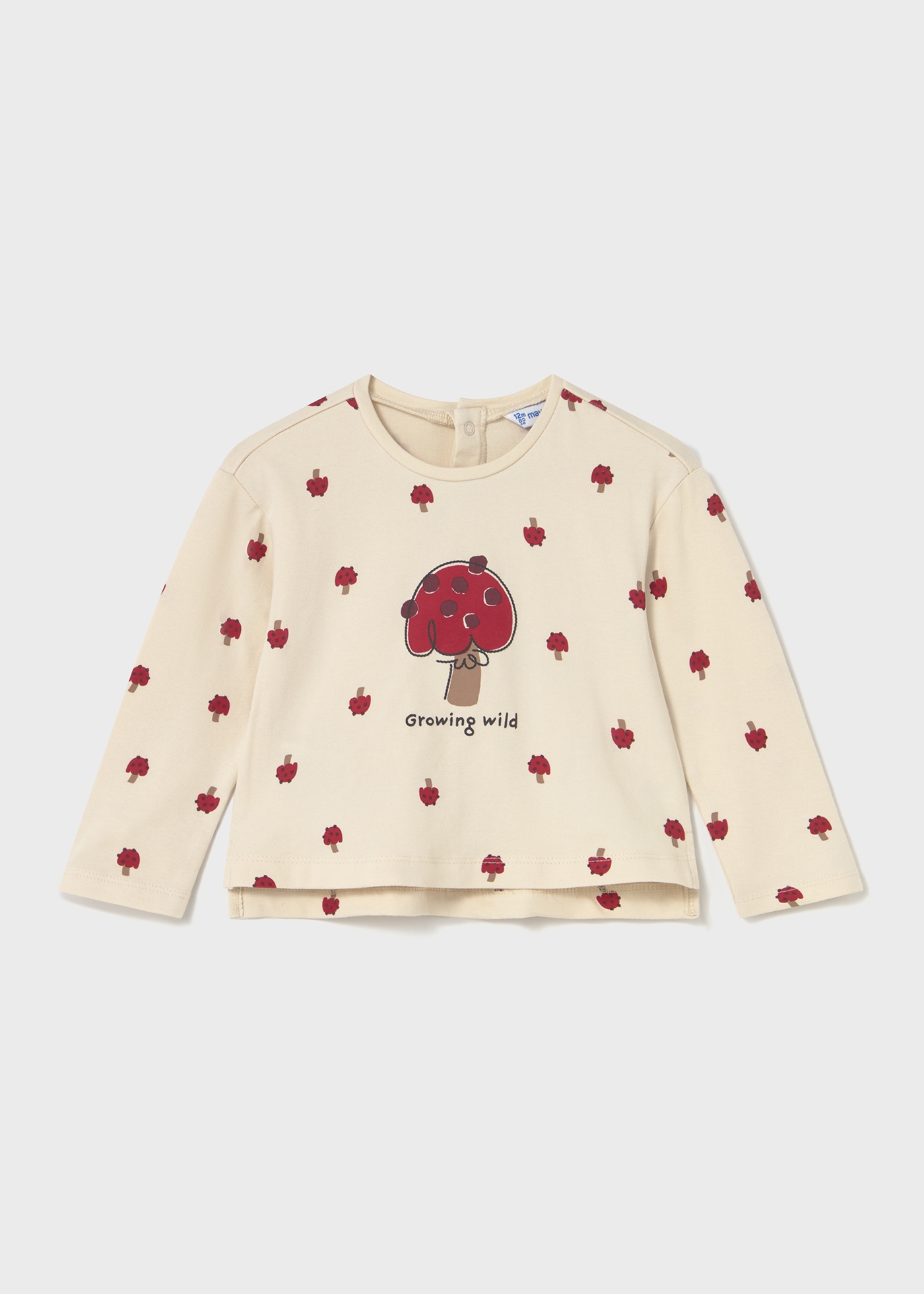 Camiseta m/l estampada