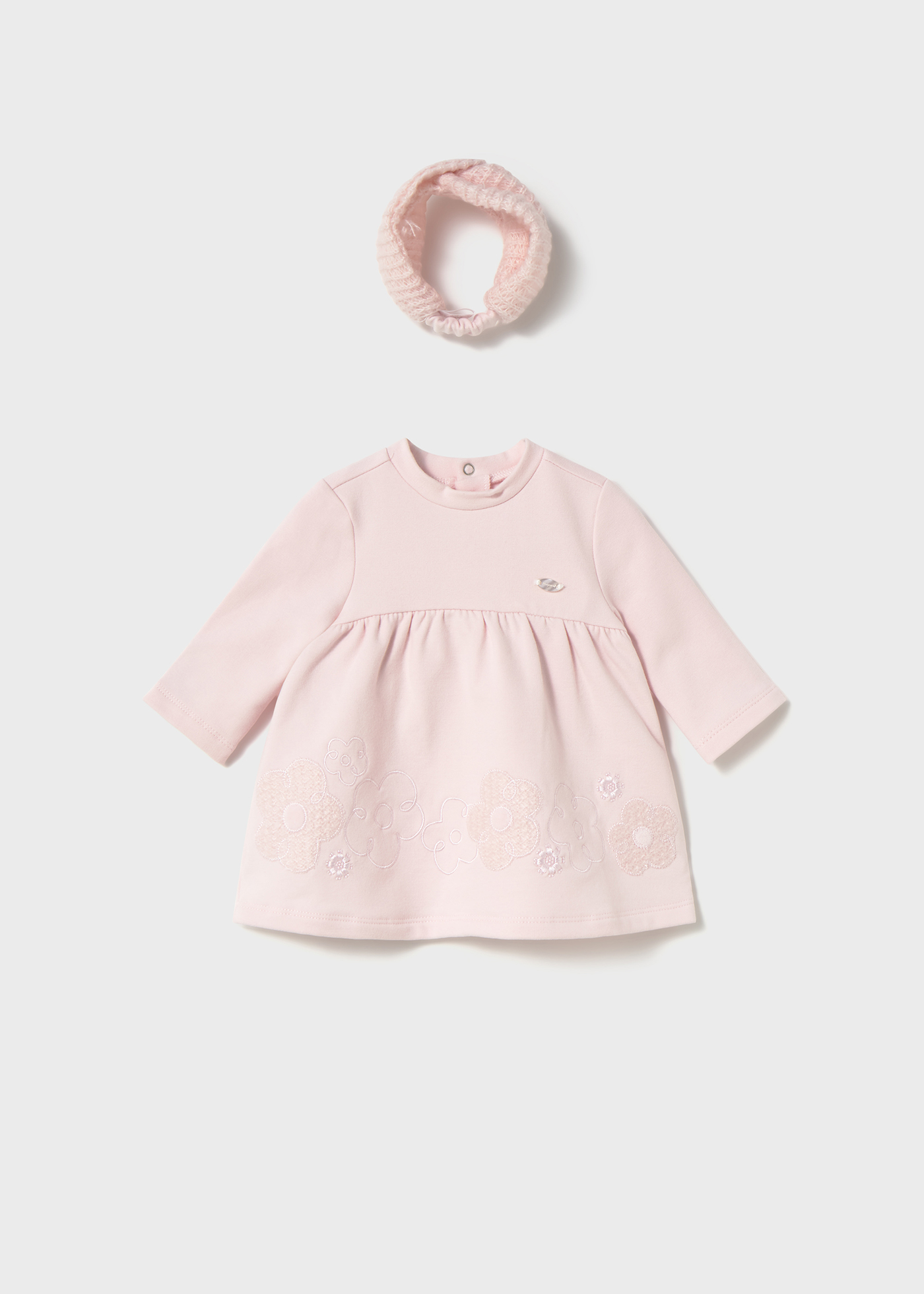 Vestido felpa y diadema