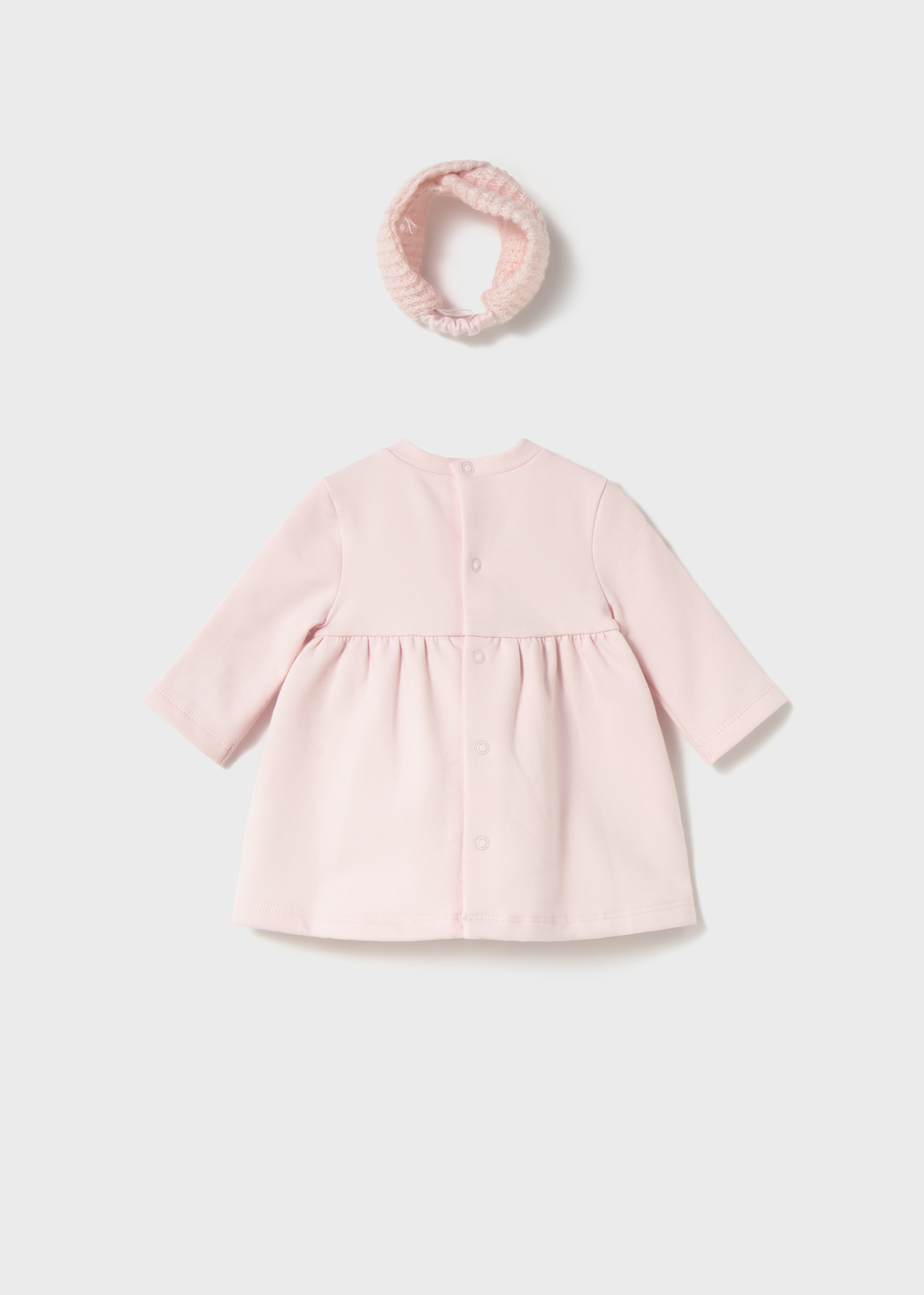 Vestido felpa y diadema