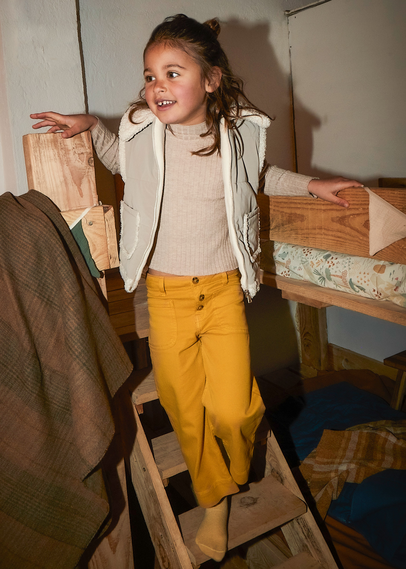 Pantalon sarga marine