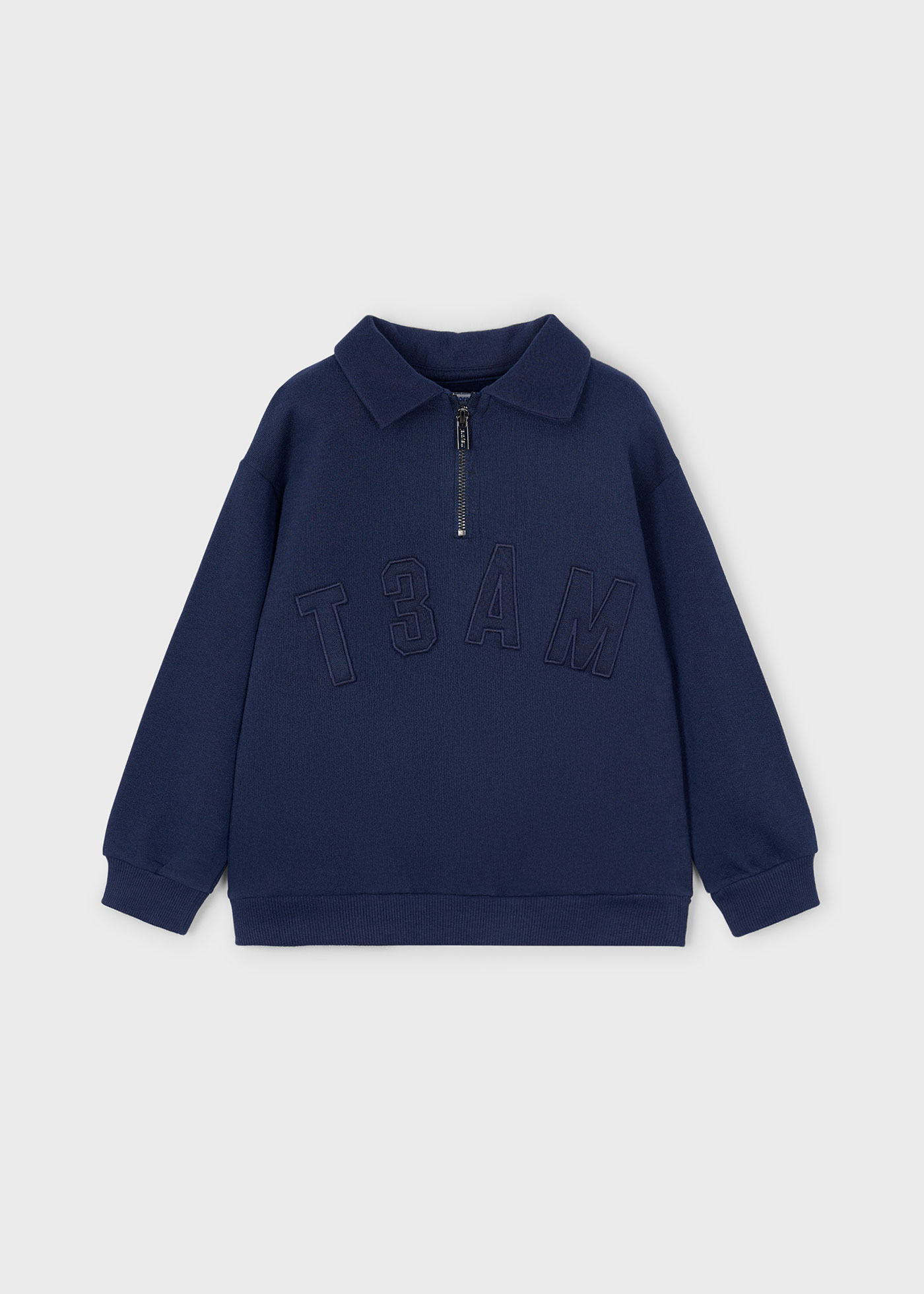 Pullover cuello polo