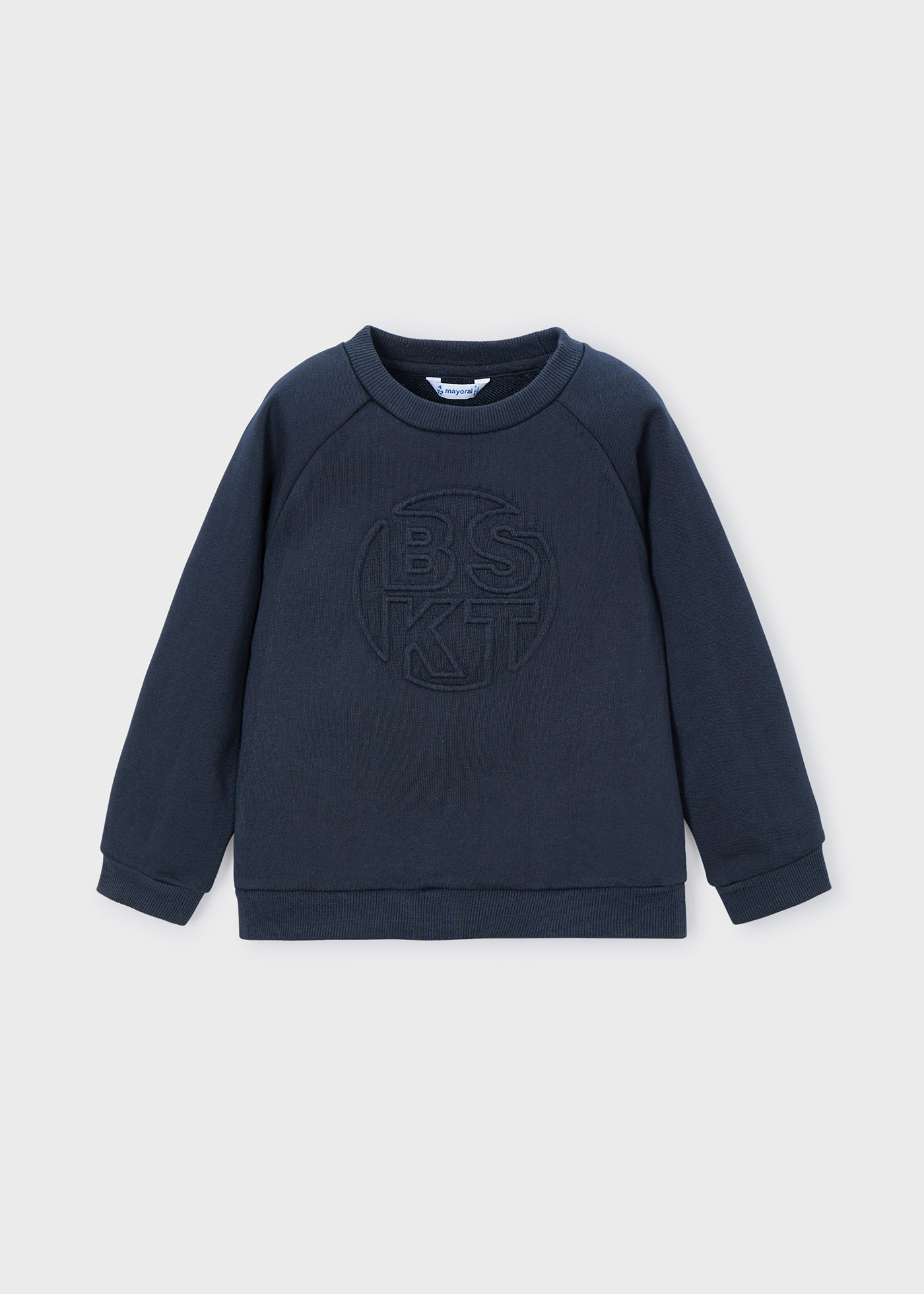 Pullover embossed