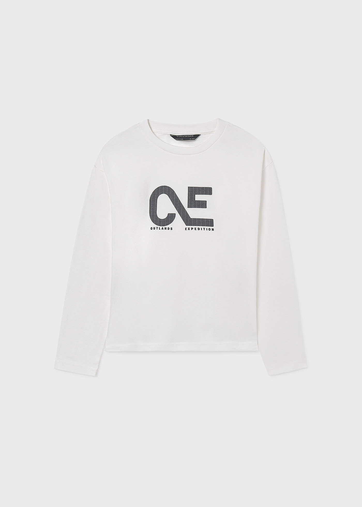 Camiseta m/l aplique