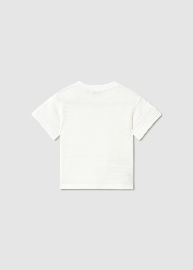 Camiseta m/c punto estructura