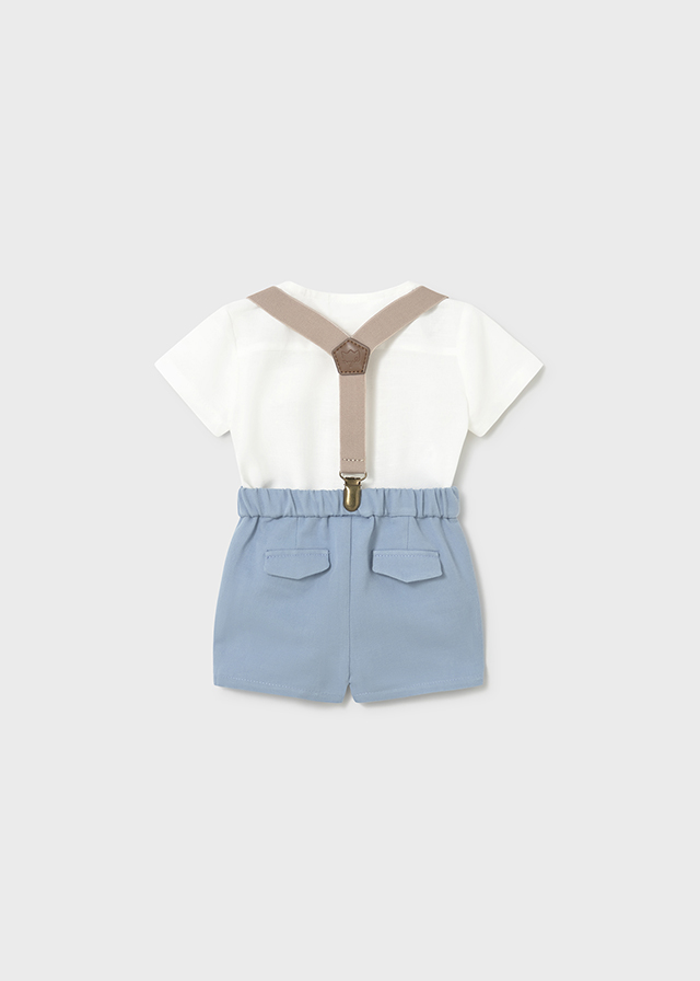 Conj. pant. corto y camisa