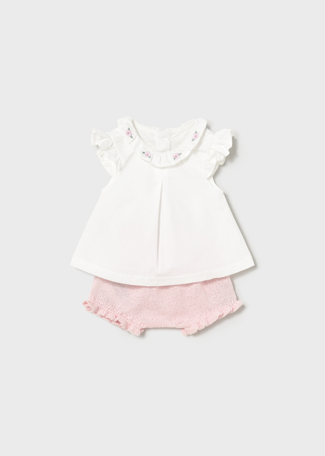 Conj. blusa y tricot