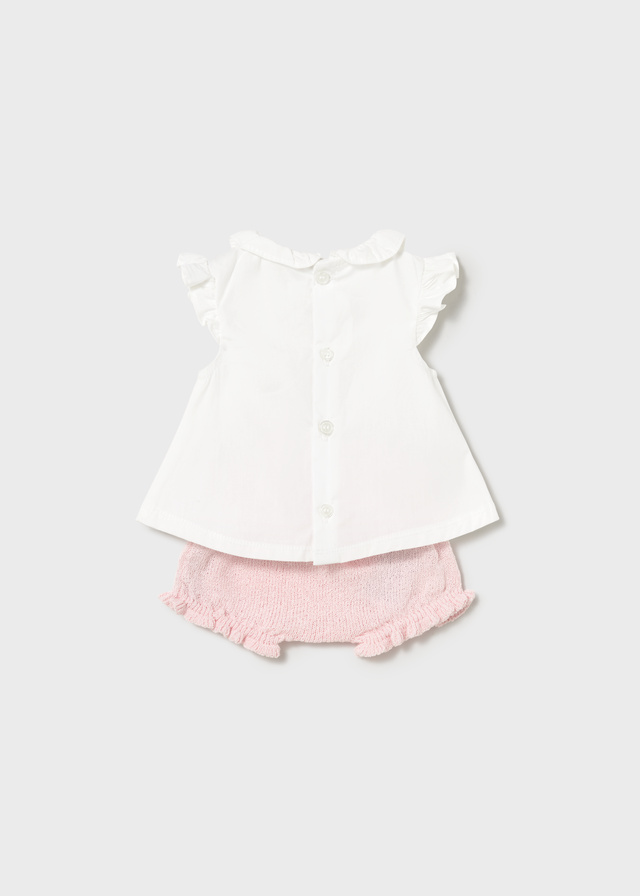 Conj. blusa y tricot