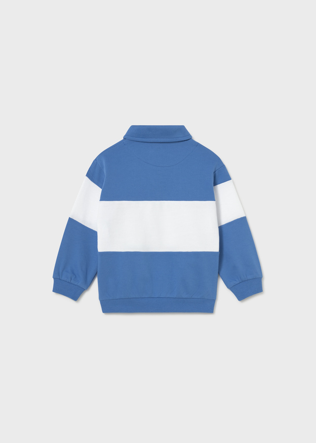 Pullover cuello polo