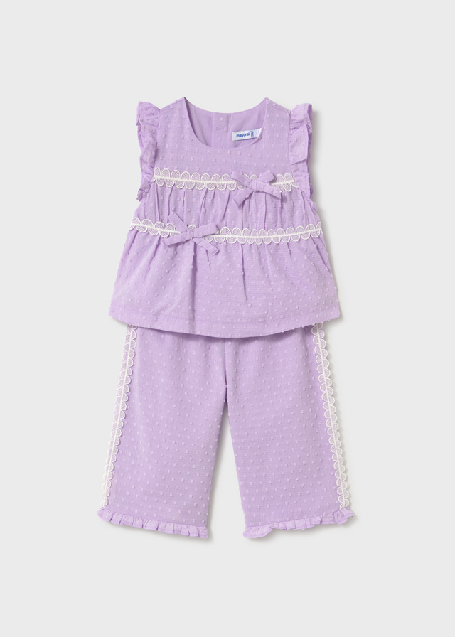 Conj. pantalon largo