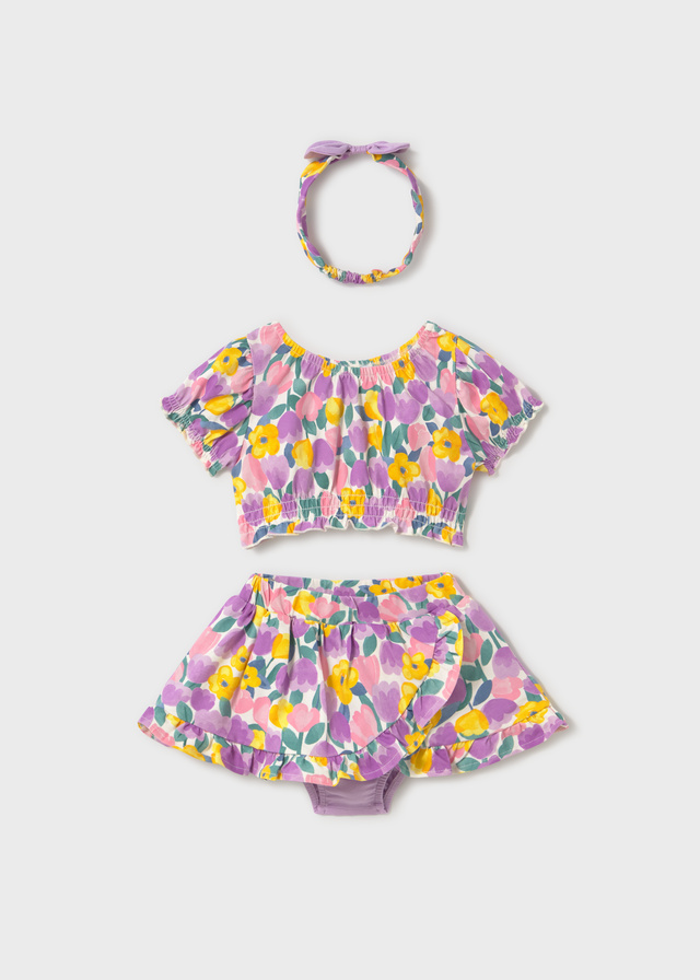 Conj. falda 3 piezas