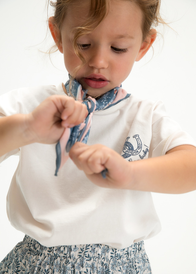 Camiseta m/c pañuelo