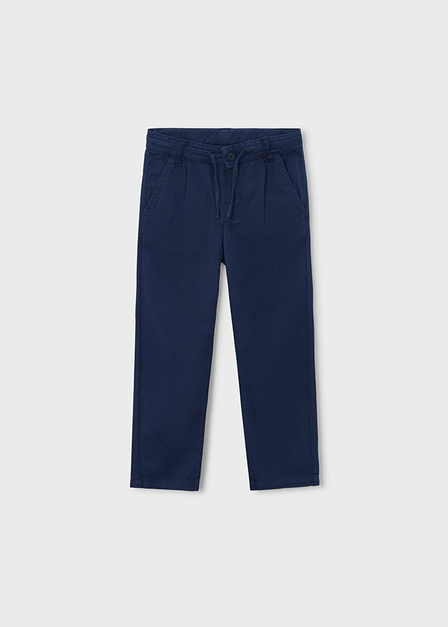 Pantalon lino relaxed