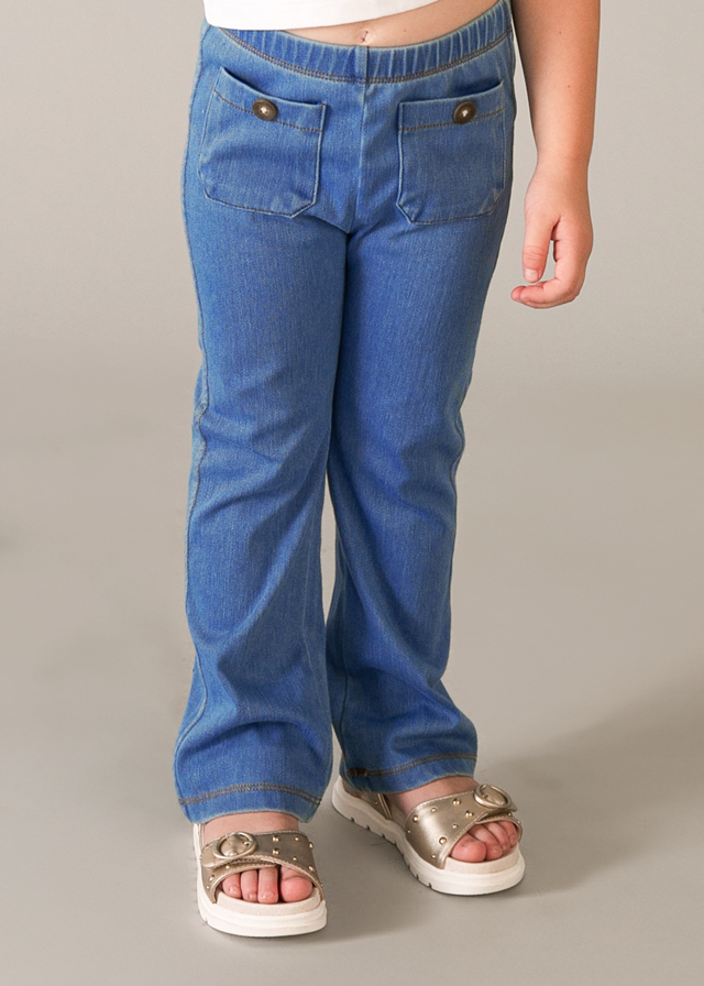 Leggings flare bolsillos