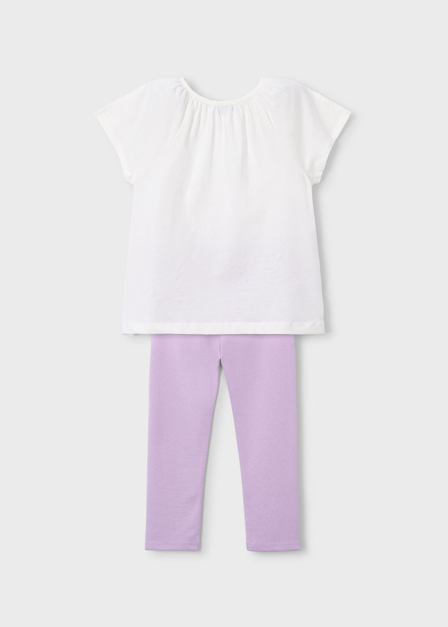 Conj. leggings punto roma