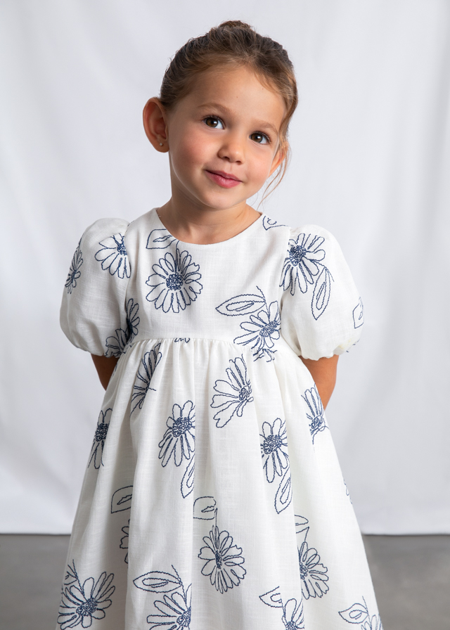 Vestido rustico estampado