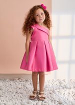 Vestido mikado asimetrico - Imagen 3
