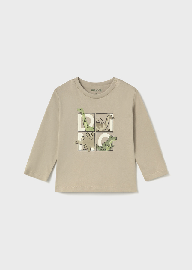 Camiseta m/l dinos