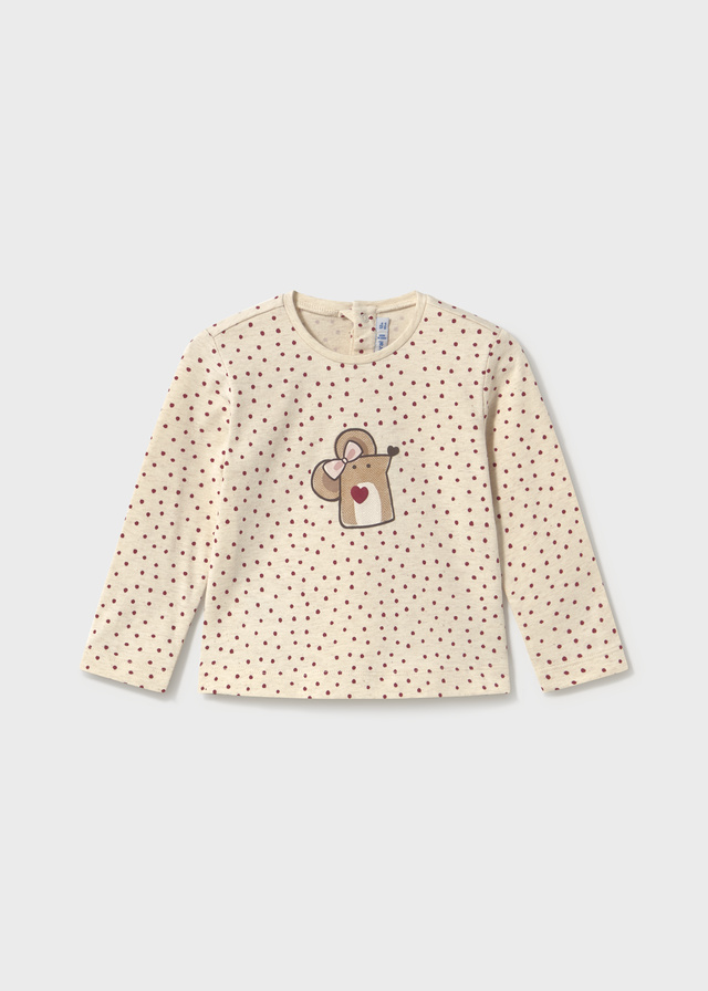 Camiseta m/l estampada