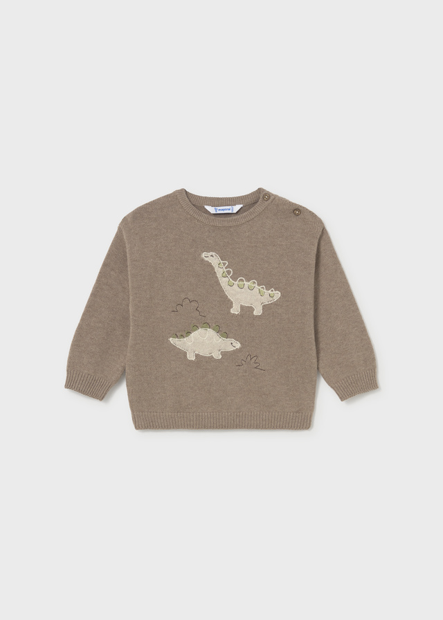 Jersey intarsia posicionada