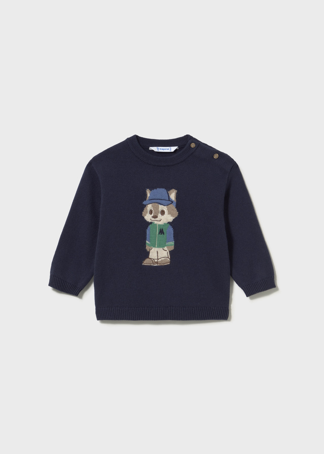 Jersey intarsia personaje