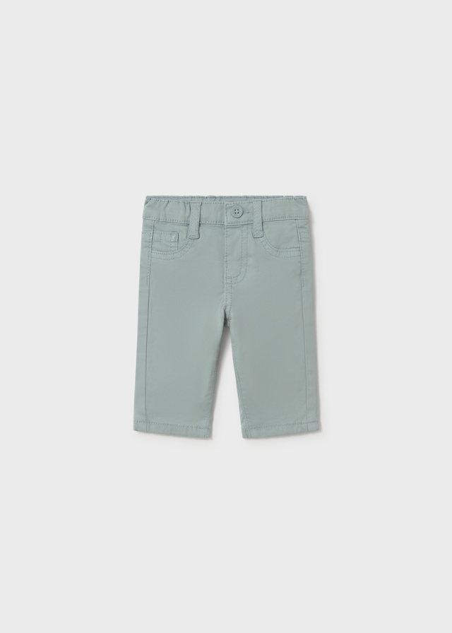Pantalon largo sarga