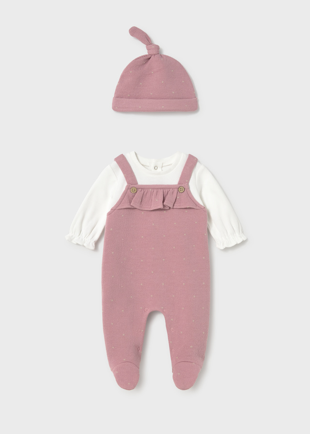 Pelele peto jacquard