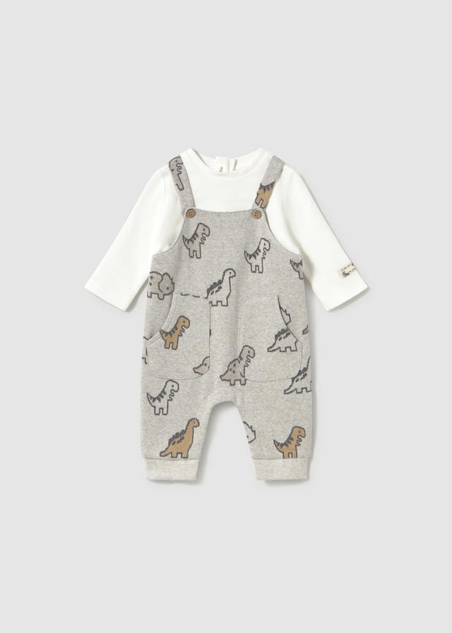 Pelele peto jacquard