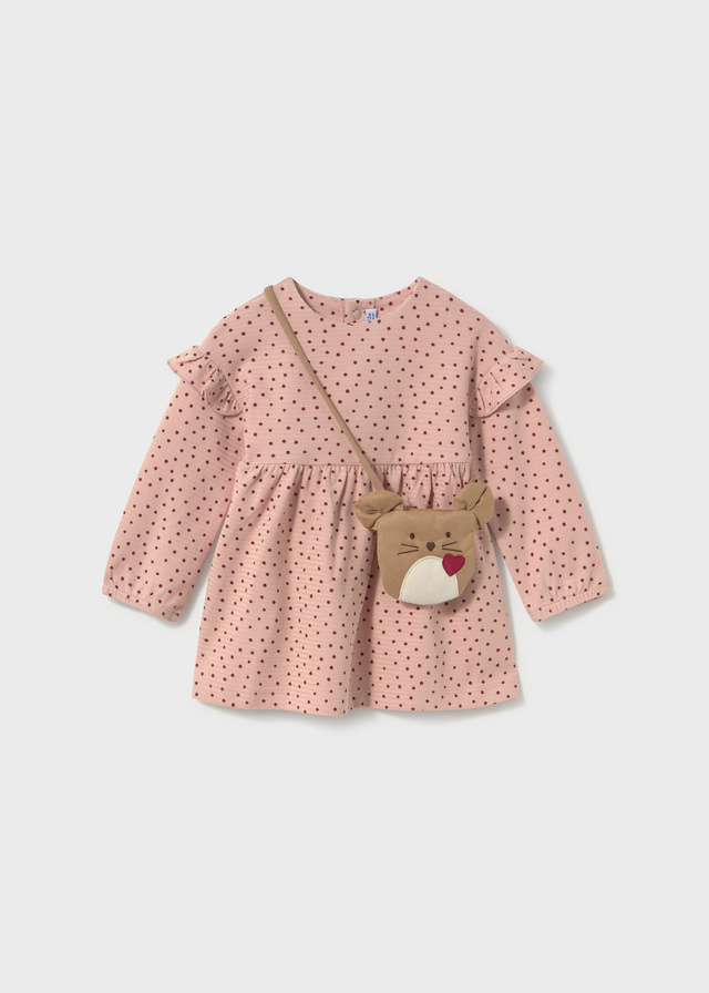 Vestido con bolso