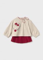 Conj. falda con pullover