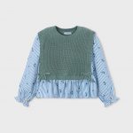 Top chaleco combinado