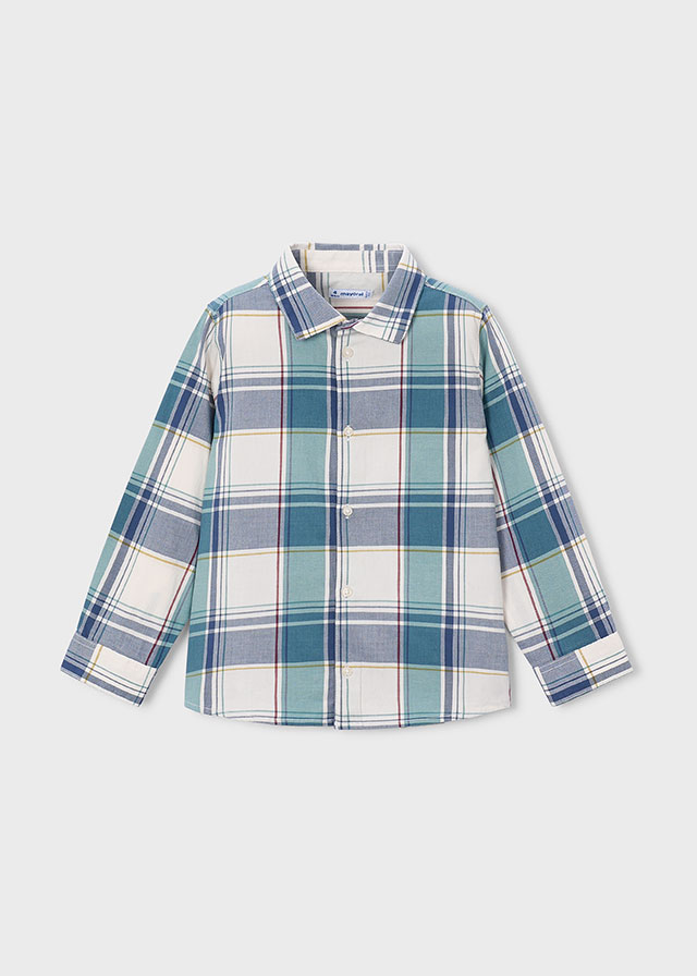 Camisa m/l cuadros