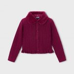 Rebeca tricot cuello pelo