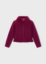 Rebeca tricot cuello pelo