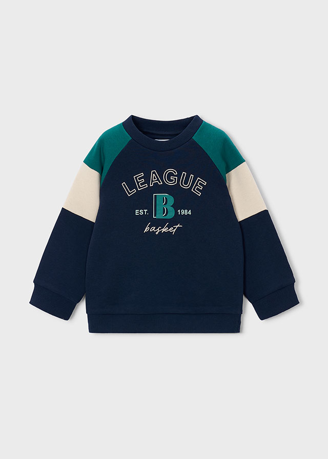 Pullover combinado "league"