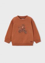 Pullover embossed
