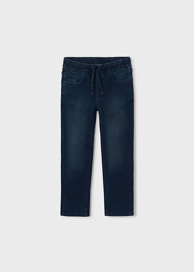 Pantalon soft denim jogger